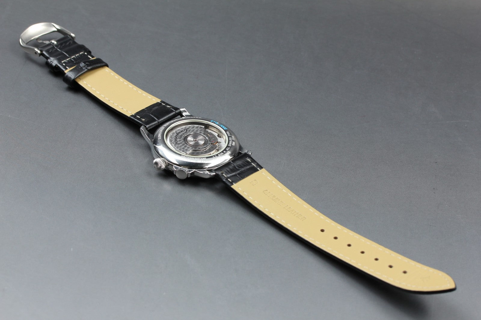 Overhauled [Exc+5 Box] Longines Navigation L2.605.4 38mm AT Men's Watch Limited