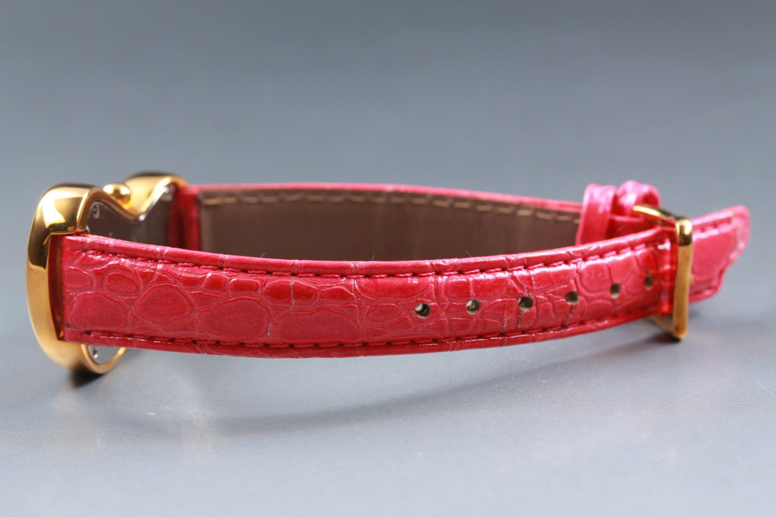 [Exc+5] Salvador Dali softwatch 022146 Gold Pink 26mm Women's Quartz Watch JAPAN