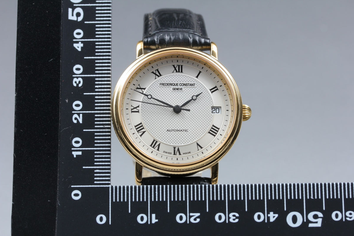FREDERIQUE CONSTANT Classic FC300/310x35/36 Automatic Men's Watch From JAPAN