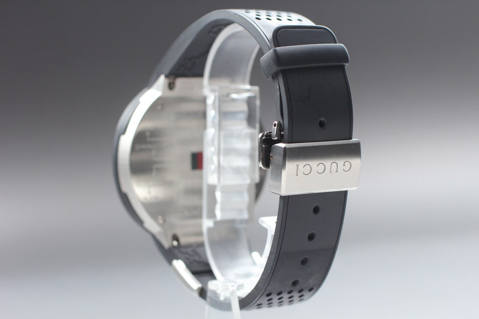 [Near MINT-] GUCCI I-Gucci Sports 114.1 Sherry Line Digital Men's Quartz Watch
