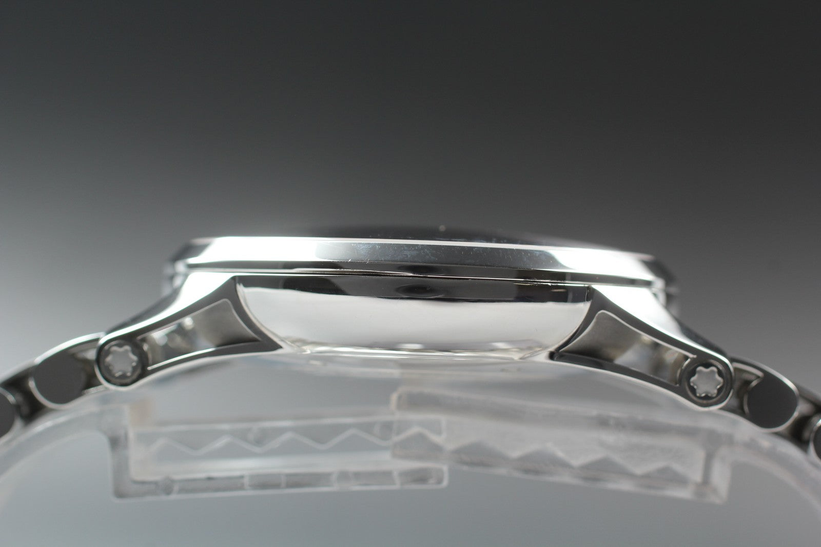 [Near MINT- Box] Montblanc TimeWalker 7050 Silver 42mm Men's Automatic Watch