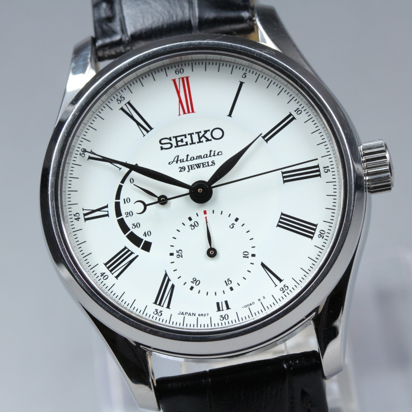 SEIKO Presage 6R27-00C0 SARW005 Automatic White Dial Men's Watch 40mm From JAPAN