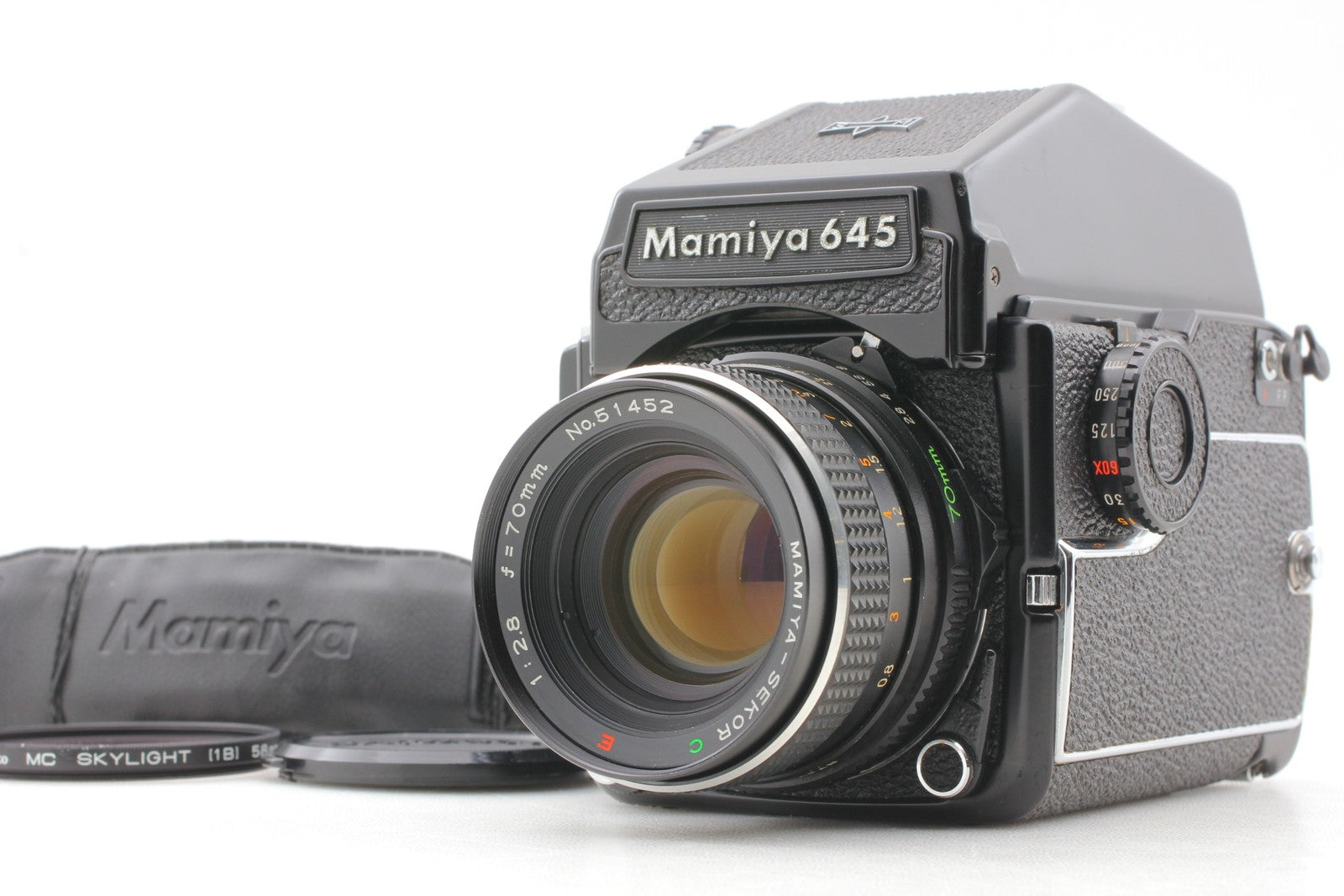 [Near MINT] Mamiya M645 1000S Film Camera + Secor C E 70mm f2.8 Lens 6x4.5 JAPAN