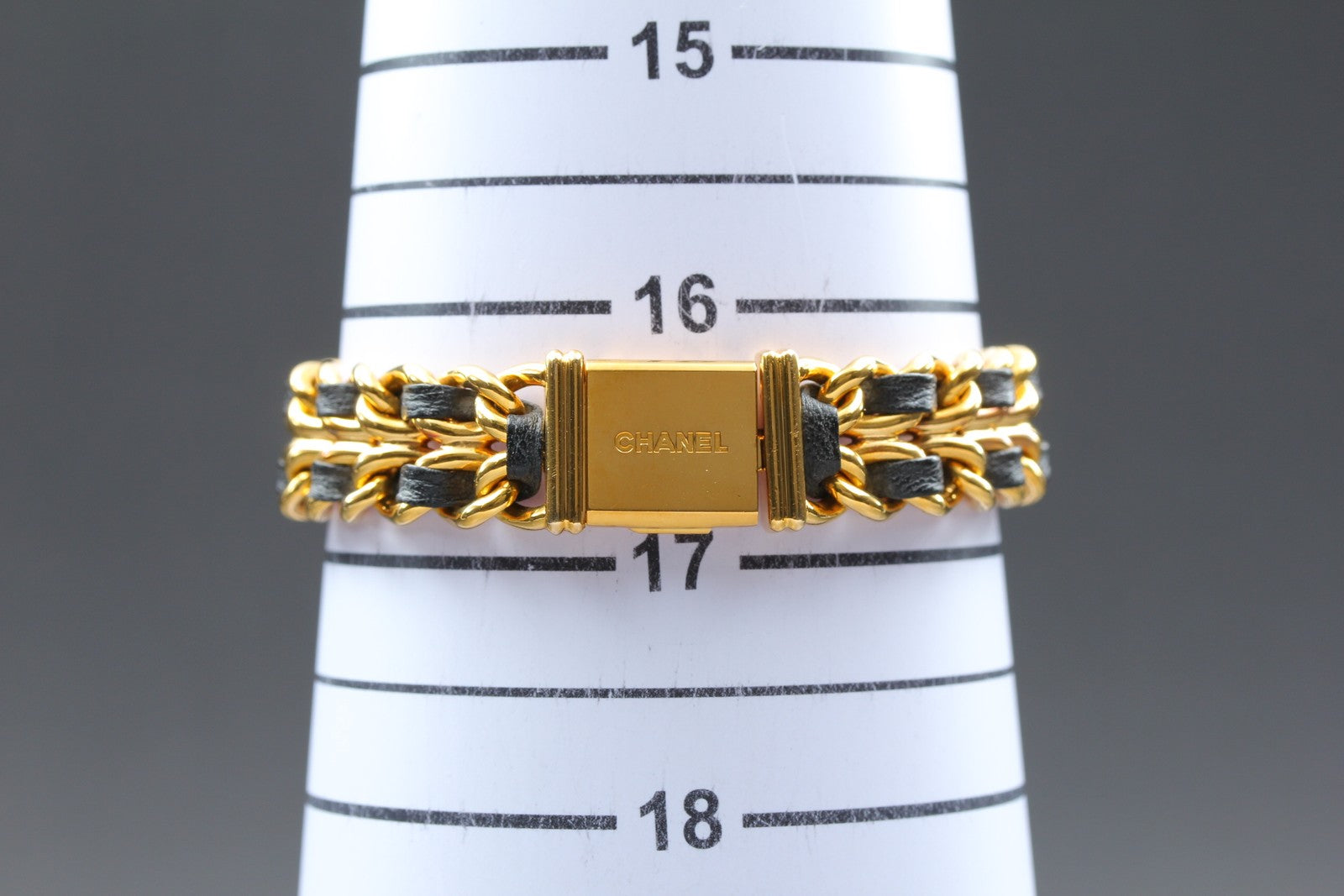 [Overhauled] CHANEL Premiere L Size Black Dial Gold 20mm Quartz Women’s Watch