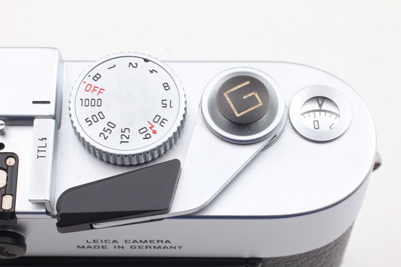 0.85 TTL [Top MINT] Leica M6 10466 Chrome 35mm Rangefinder Film Camera JAPAN