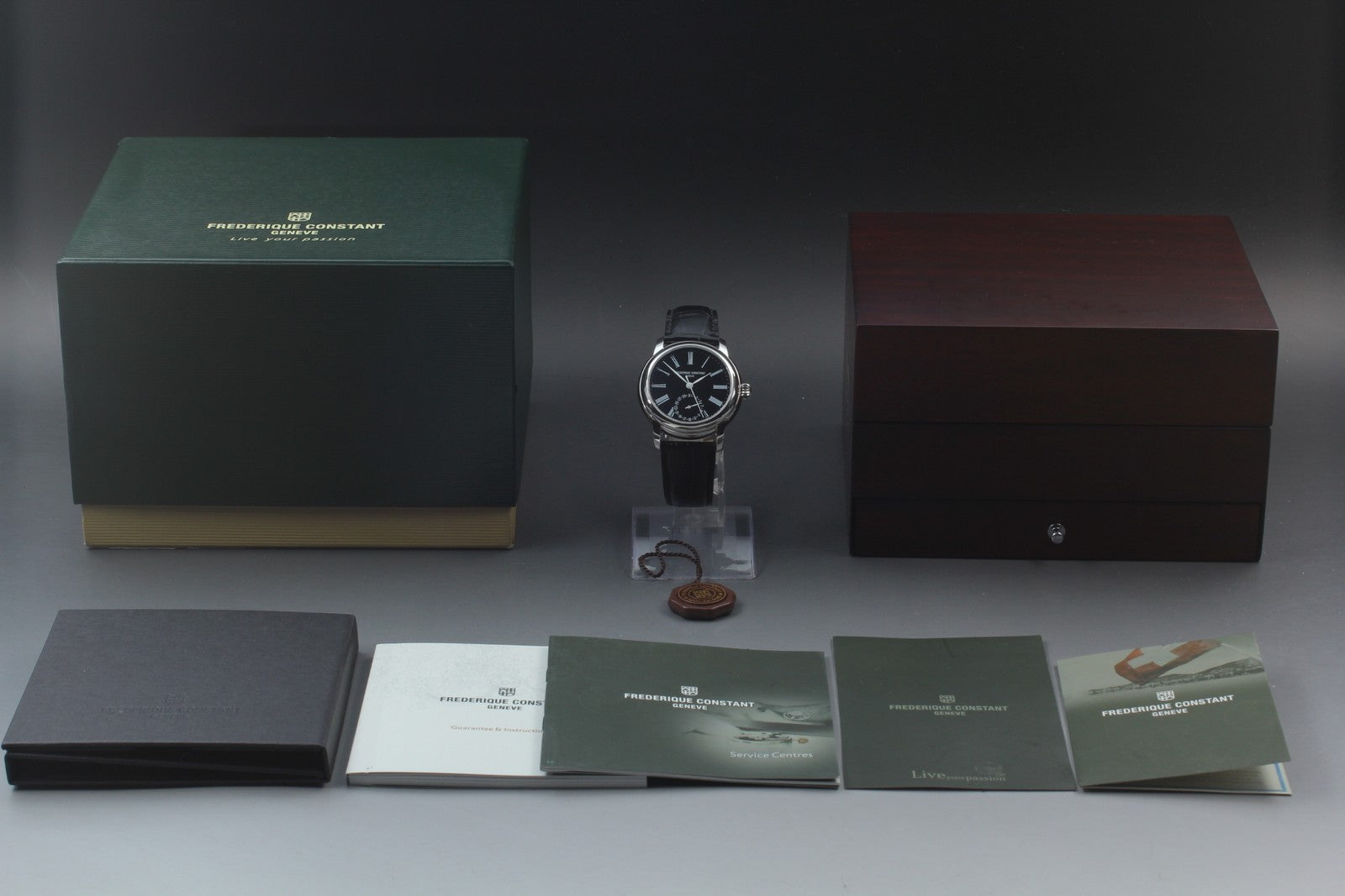 [Near MINT-] FREDERIQUE CONSTANT Classic Manufacture FC-710X4H4/5/6 Men's Watch