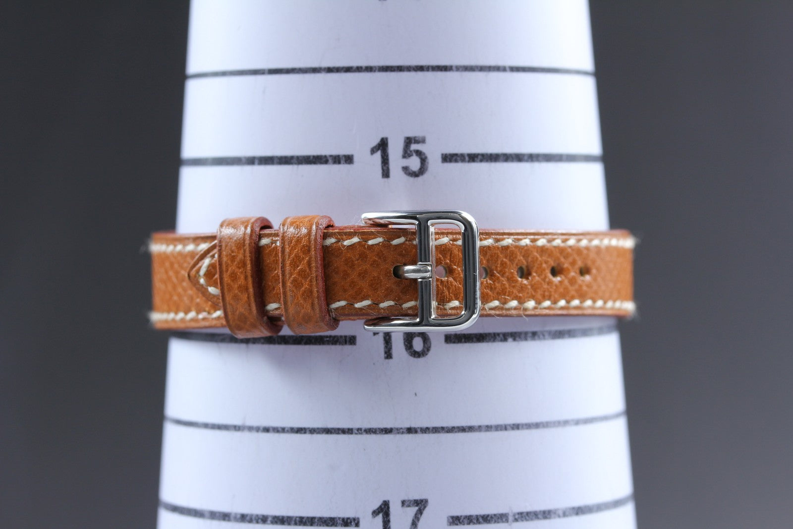 [Near MINT- Box] Hermes Clipper CL4.210 Black Dial 24mm "Z" Woman's Qz Watch