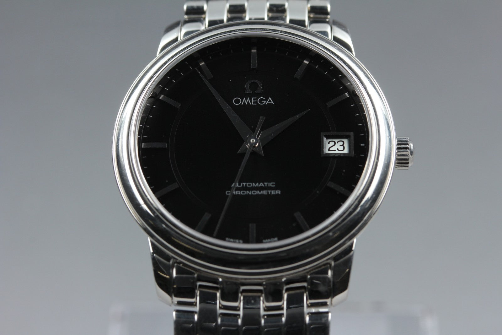 Omega De Ville Prestige 4500.51 34mm Black Dial Automatic Men's Watch [Box]