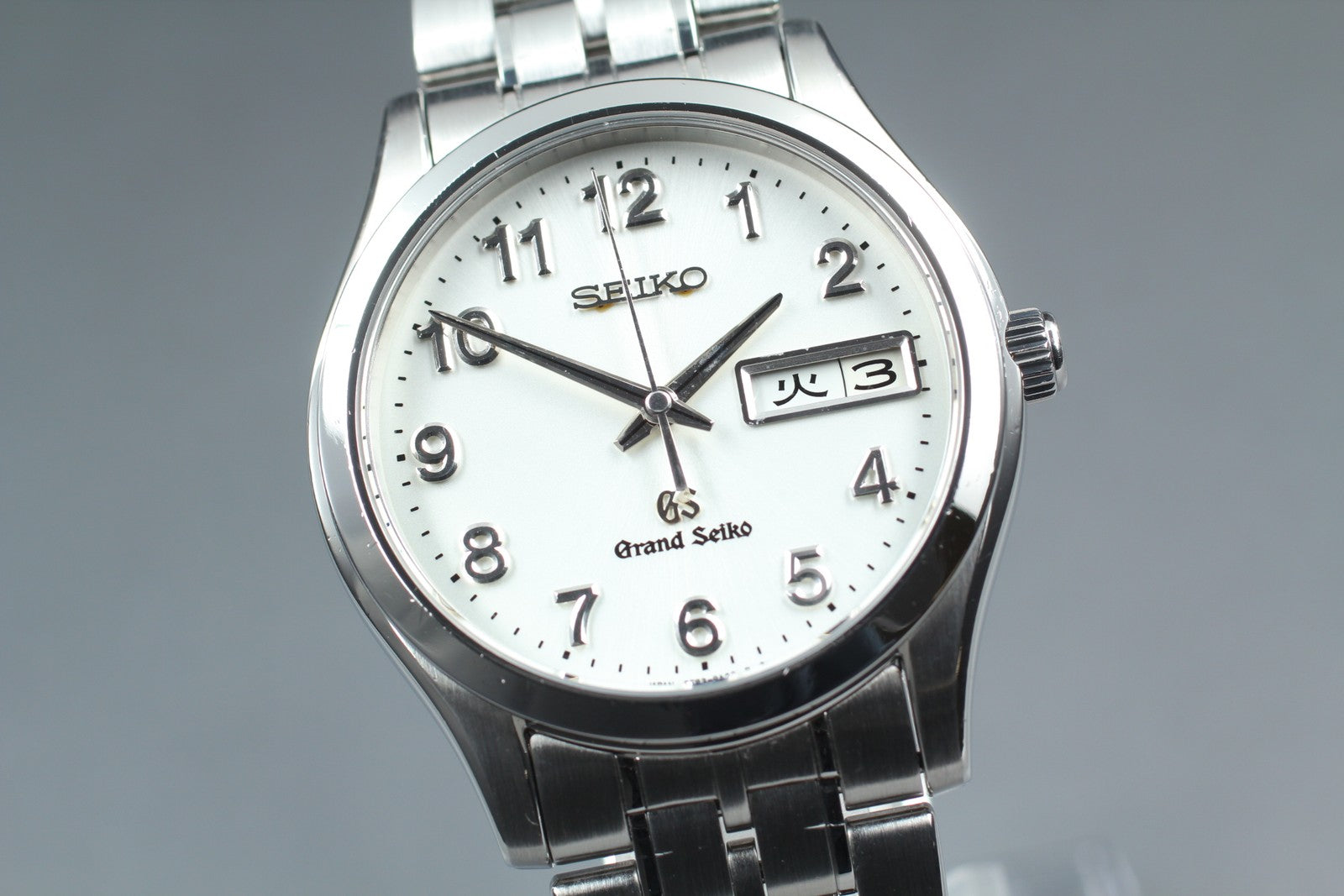 New Batt[Exc+5]Box SEIKO Grand Seiko 9F83-9A30 SBGT007 Quartz Men’s Watch JAPAN