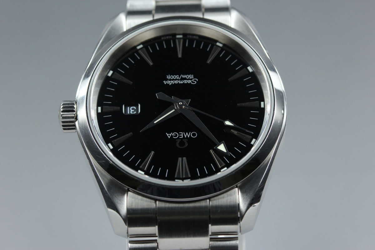 OMEGA Seamaster Aqua Terra 2517.50 Cal.1538 150M Black 38mm Qz Mens Watch [Box]