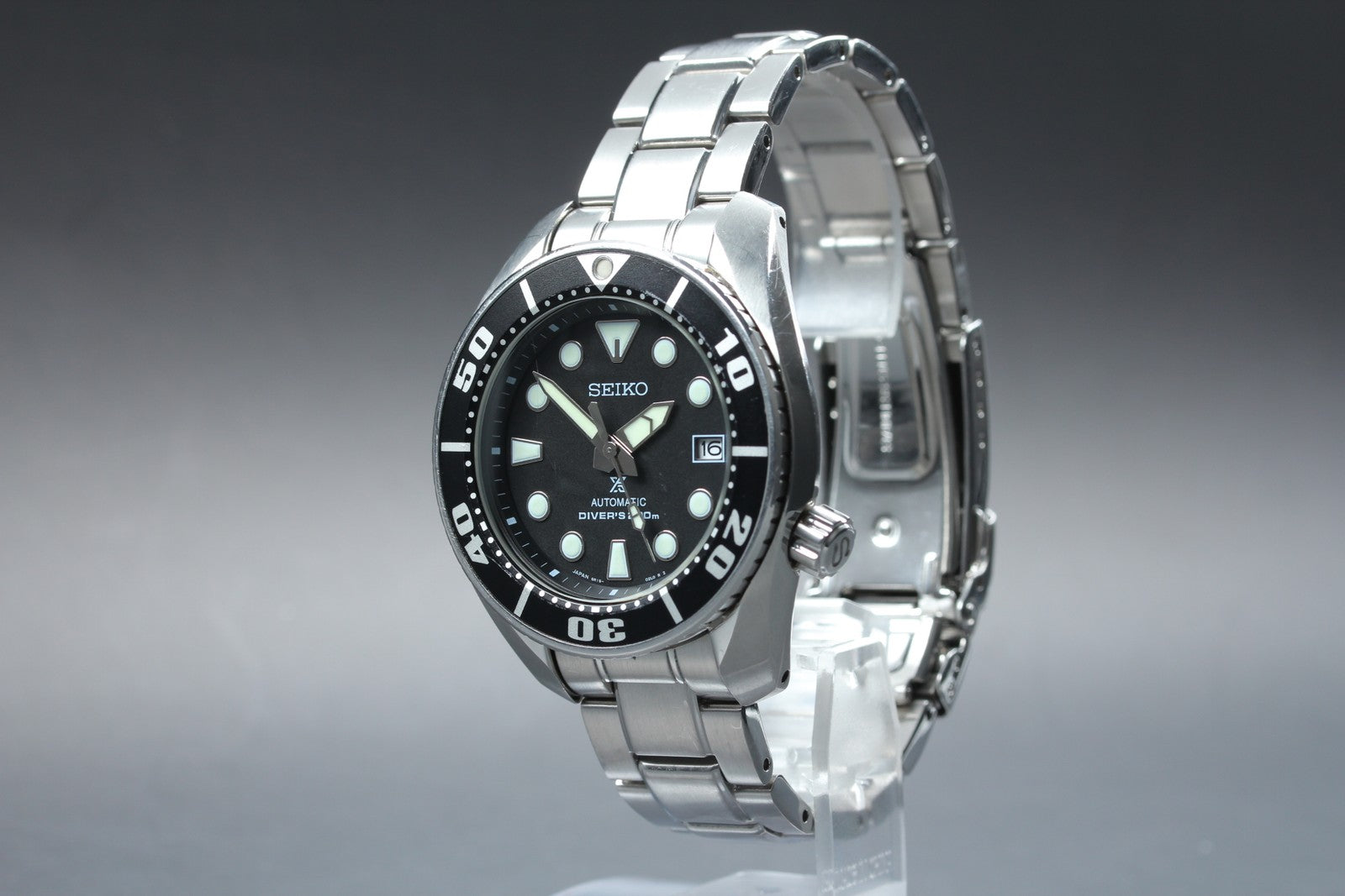 SEIKO Prospex 6R15-00G0, SBDC031 Automatic Black Men's Watch 45mm JAPAN Box