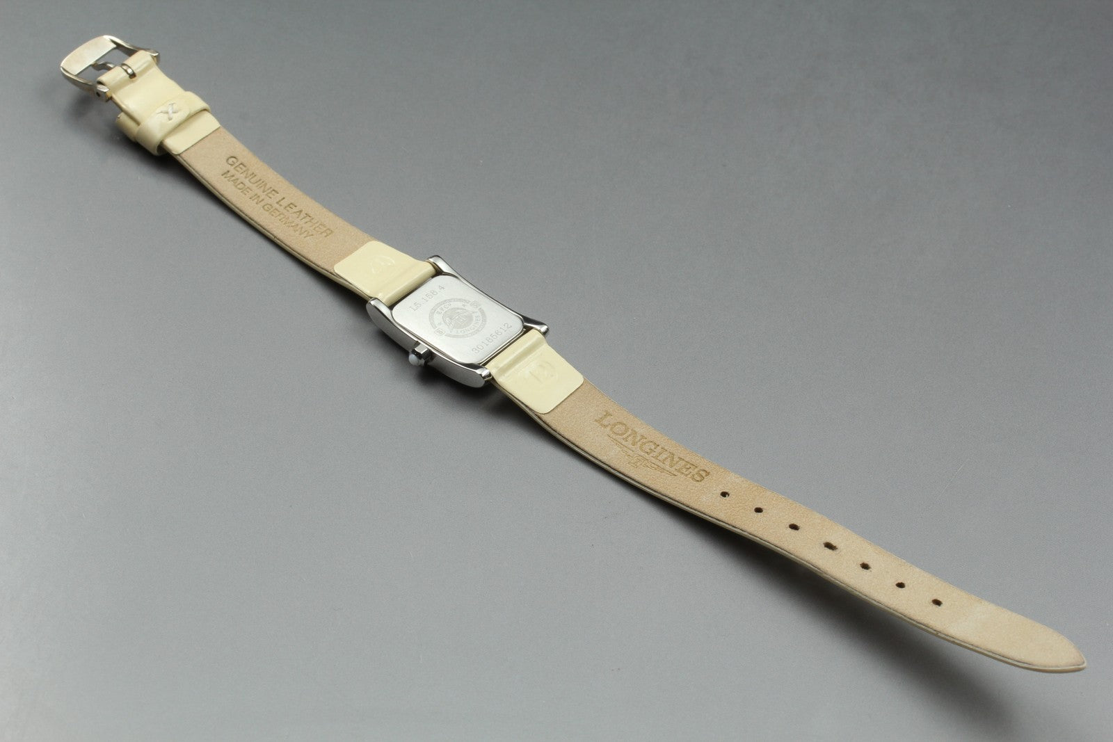 [Exc+5]  Longines L5.158.4 Dolce Vita White Silver Women's Quartz Watch JAPAN
