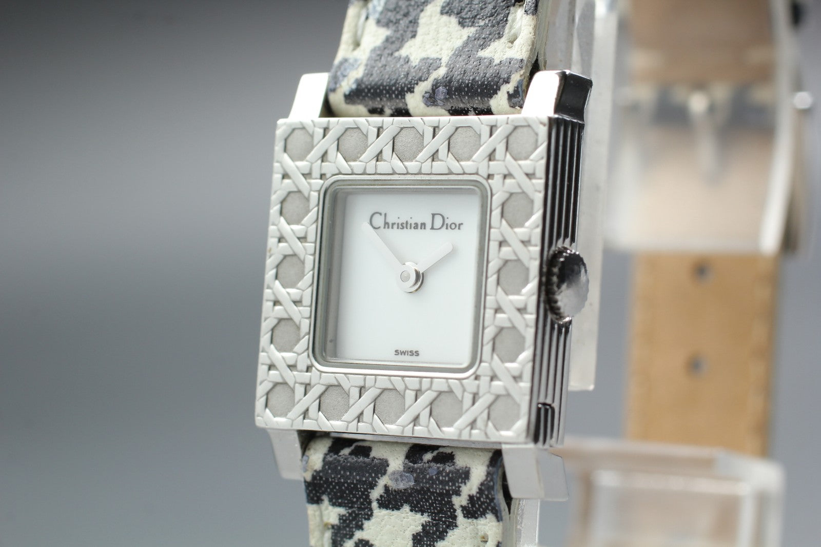 Christian Dior D60-109 La Parisienne Silver 19mm Women's Quartz Watch [w /Box]