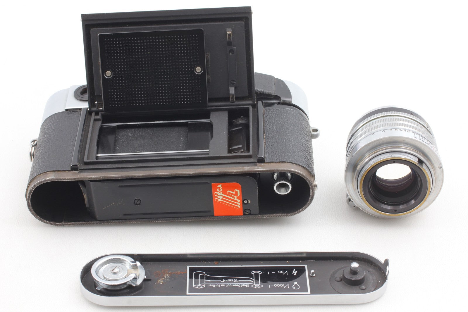 [MINT] Nicca III L 35mm Film Camera + Nikkor H 5cm 50mm f2 Lens From JAPAN