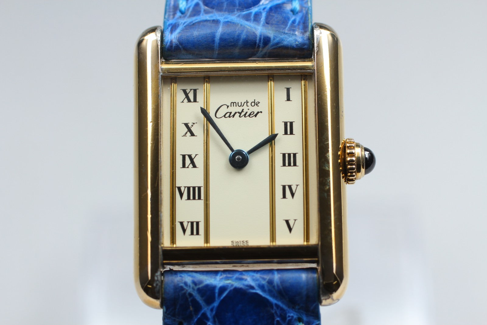 Vintage [Exc+5] Cartier Must de Cartier Tank 5057001 SM 20mm Women's Qz Watch