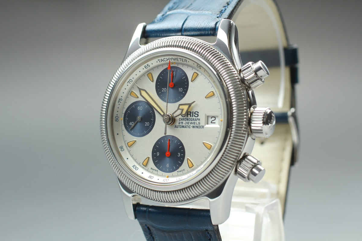 Rare Vintage ORIS Big Crown 7480 Chronograph Automatic Men's Watch 39mm JAPAN