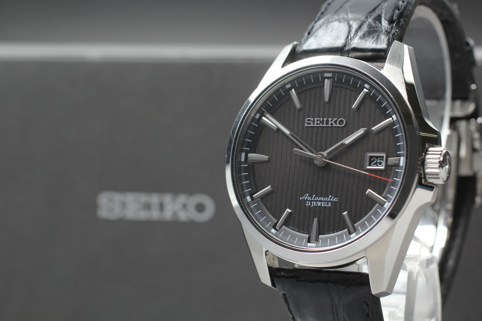 SEIKO Presage 6R15-02M0 SARX015 Black Men's Automatic Watch 40mm JAPAN Box