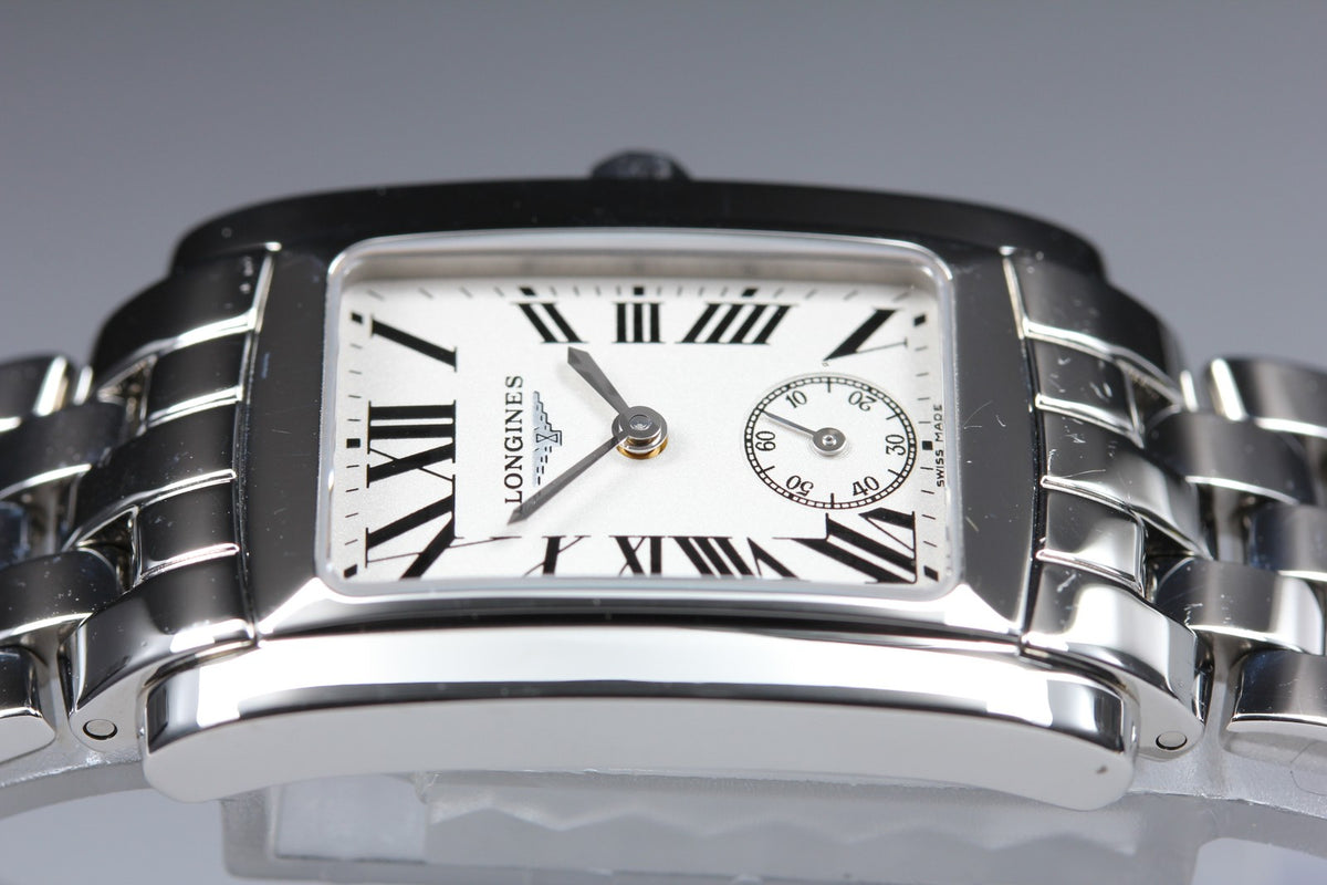 Longines L5.502.4 Dolce Vita Silver Bracelet 22mm Women's Quartz Watch [Box]