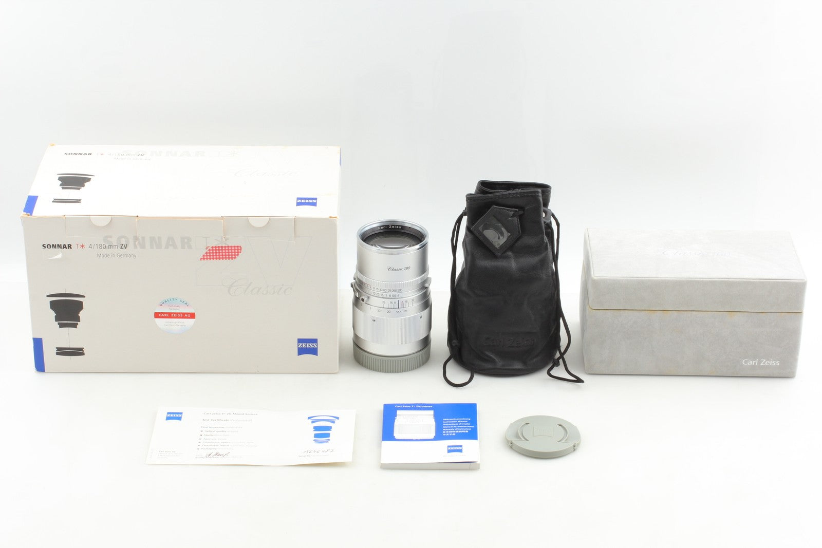 Rare Limited 1000 [Top MINT] Carl Zeiss Classic Sonnar 180mm f/4 ZV From JAPAN
