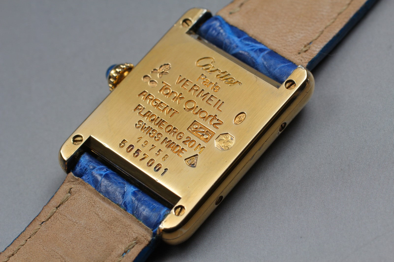 Vintage [Exc+5] Cartier Must de Cartier Tank 5057001 SM 20mm Women's Qz Watch