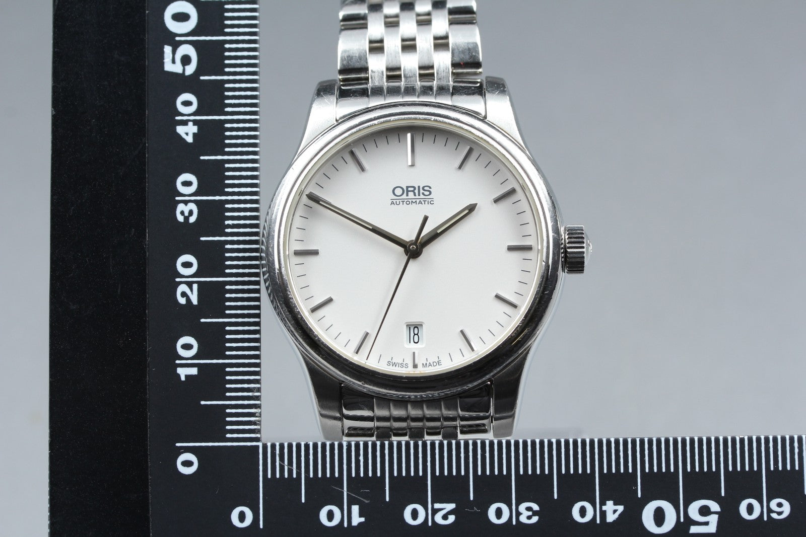 ORIS Classic Date 01 733 7578 4051-07 8 18 61 Automatic 36mm Men's Watch [Box]