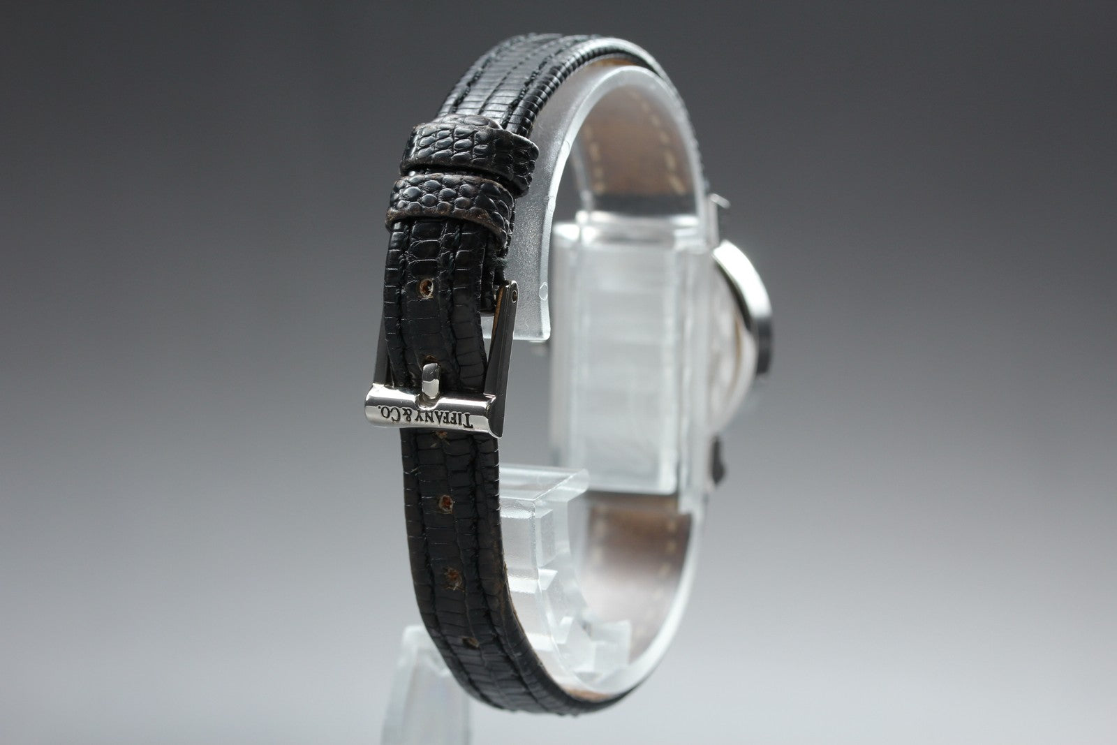 Tiffany & Co Atlas L0640 Sterling Silver 925 24mm Woman's Quartz Watch [Box]