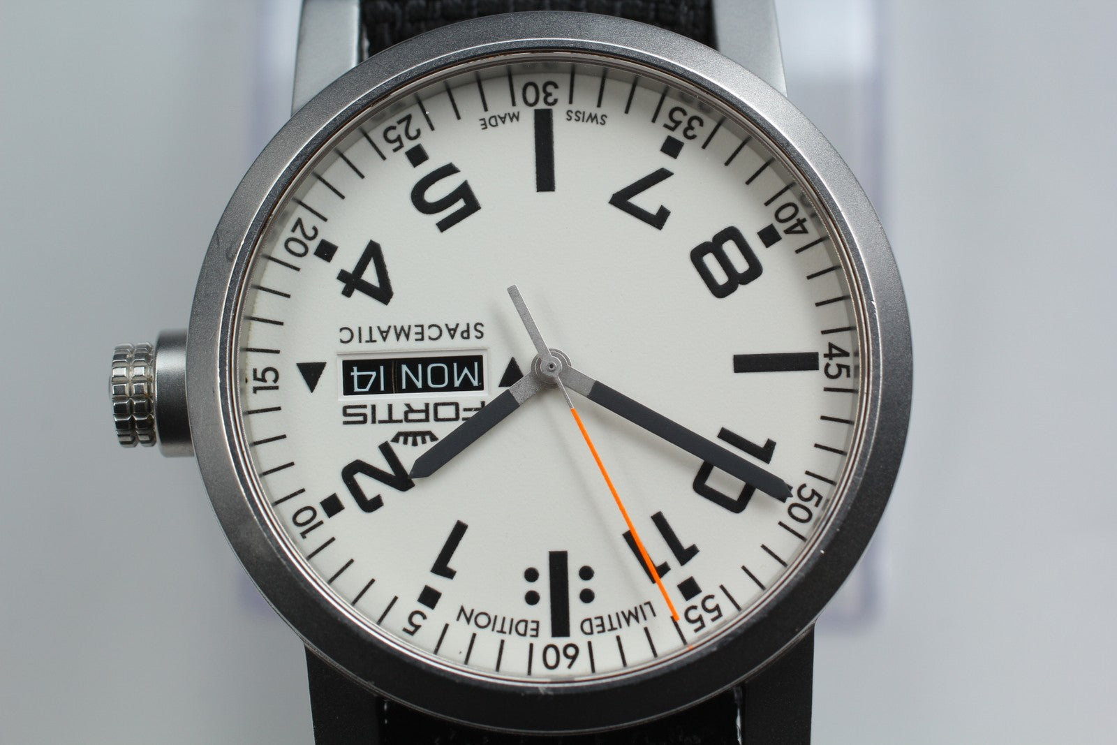 FORTIS Spacematic 623.22.158.1 Limited Edition Automatic Men's Watch 40mm JAPAN