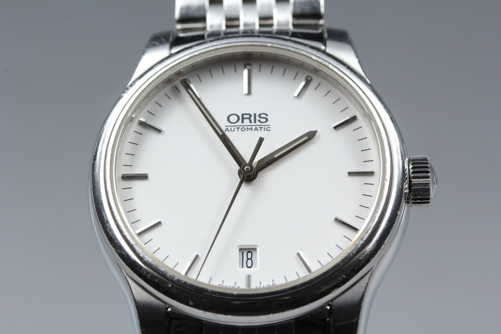 ORIS Classic Date 01 733 7578 4051-07 8 18 61 Automatic 36mm Men's Watch [Box]