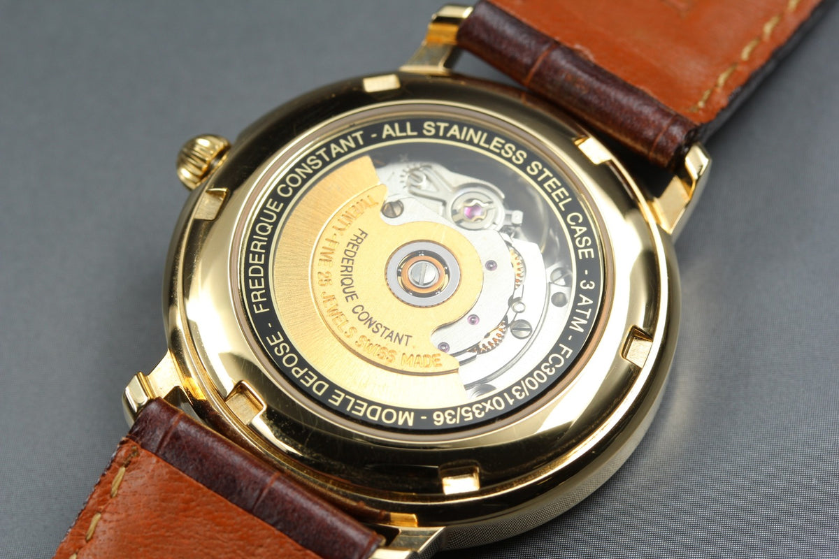 FREDERIQUE CONSTANT Classics FC300/310X35/36 Automatic Men's Watch 35mm JAPAN