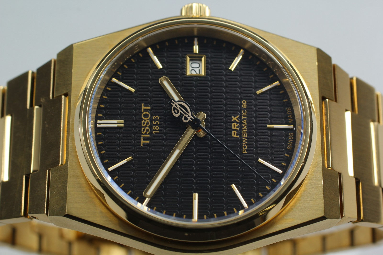 TISSOT Tissot PRX T137407T ADL Black Dial Automatic Men's Watch From JAPAN Exc+5