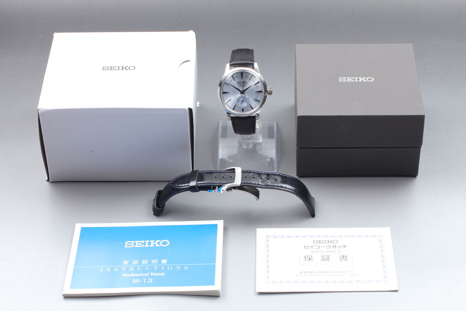 [Near MINT Box] SEIKO Presage 4R57-00E0 SARY081 Blue Men's Automatic Watch JAPAN