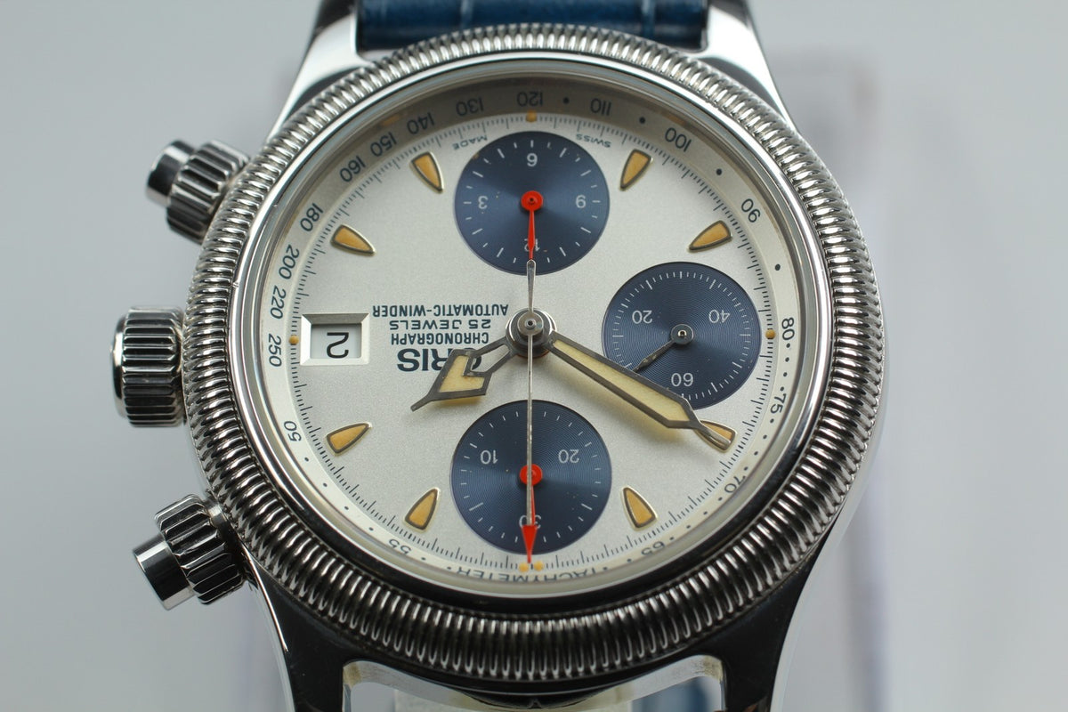 Rare Vintage ORIS Big Crown 7480 Chronograph Automatic Men's Watch 39mm JAPAN