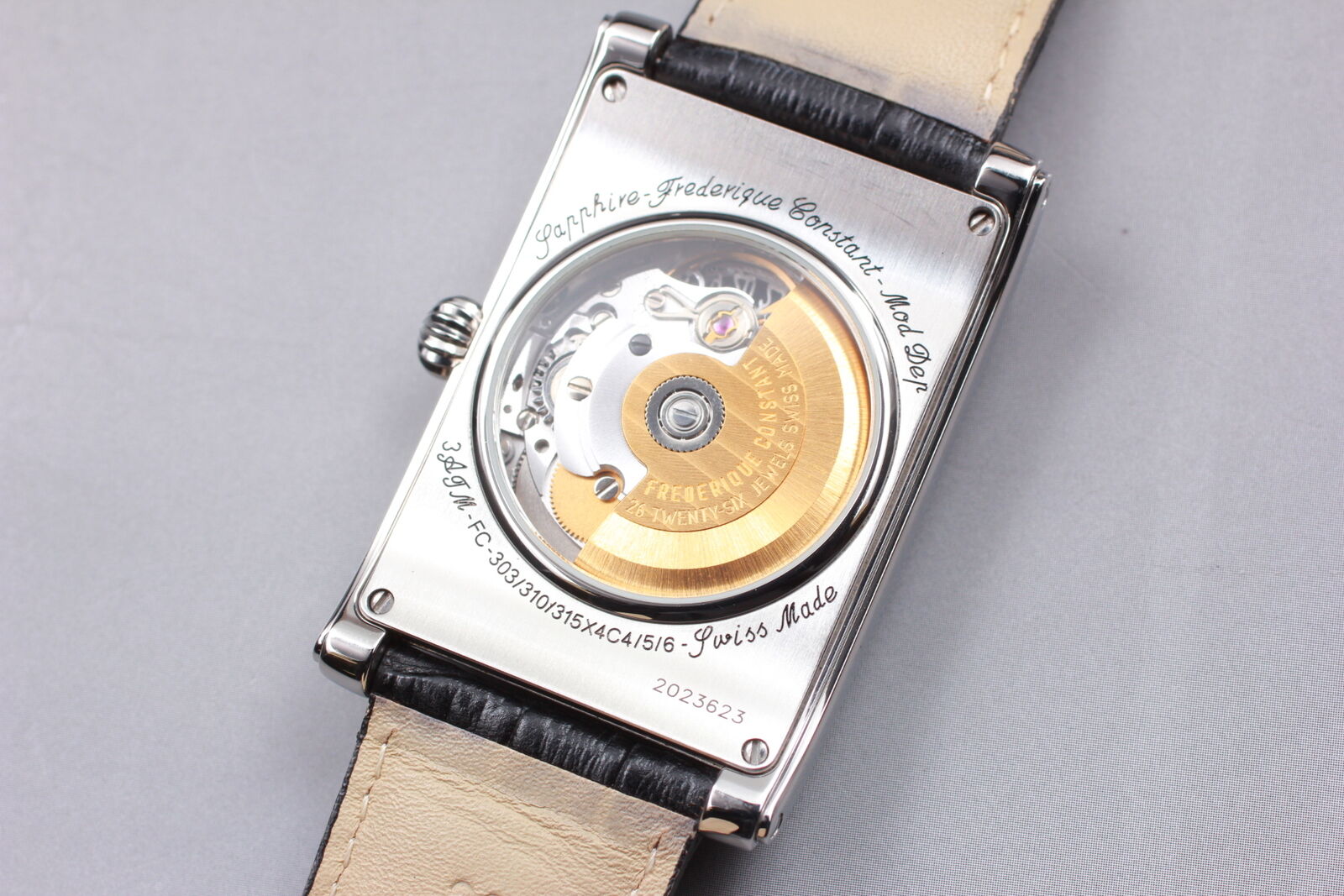 Exc+5 Box Frederique Constant Carre Heartbeat FC303/310/315X4C4/5/6 AT Men Watch