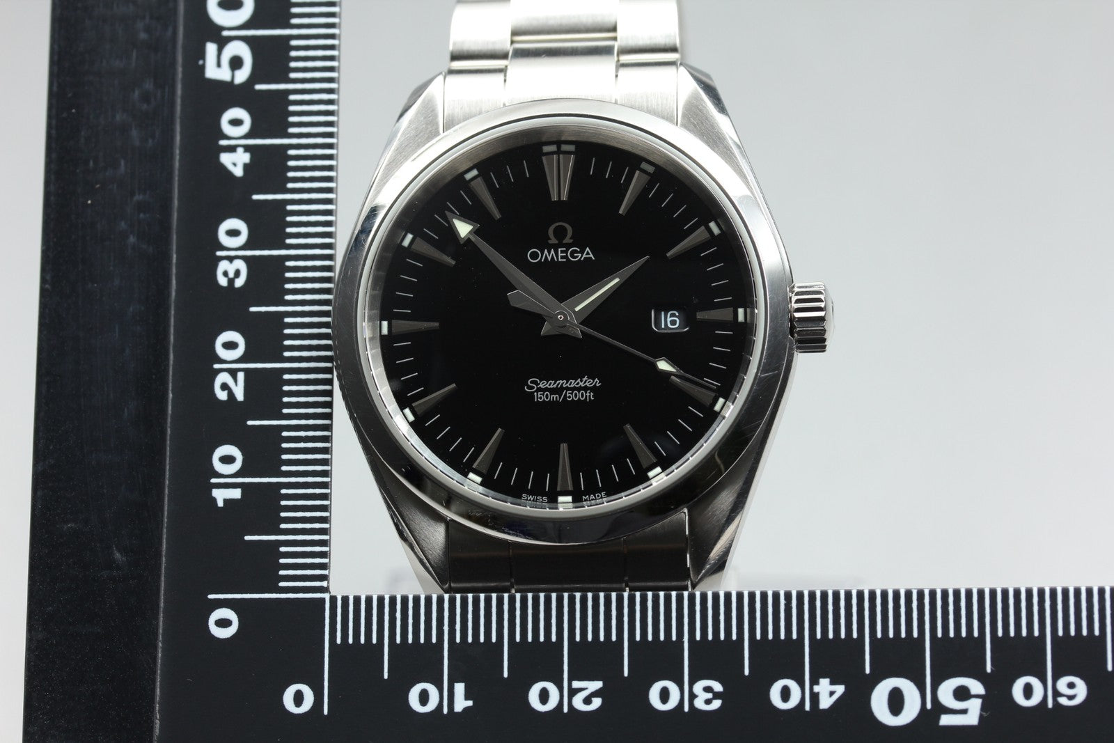 OMEGA Seamaster Aqua Terra 2517.50 Cal.1538 150M Black 38mm Qz Mens Watch [Box]