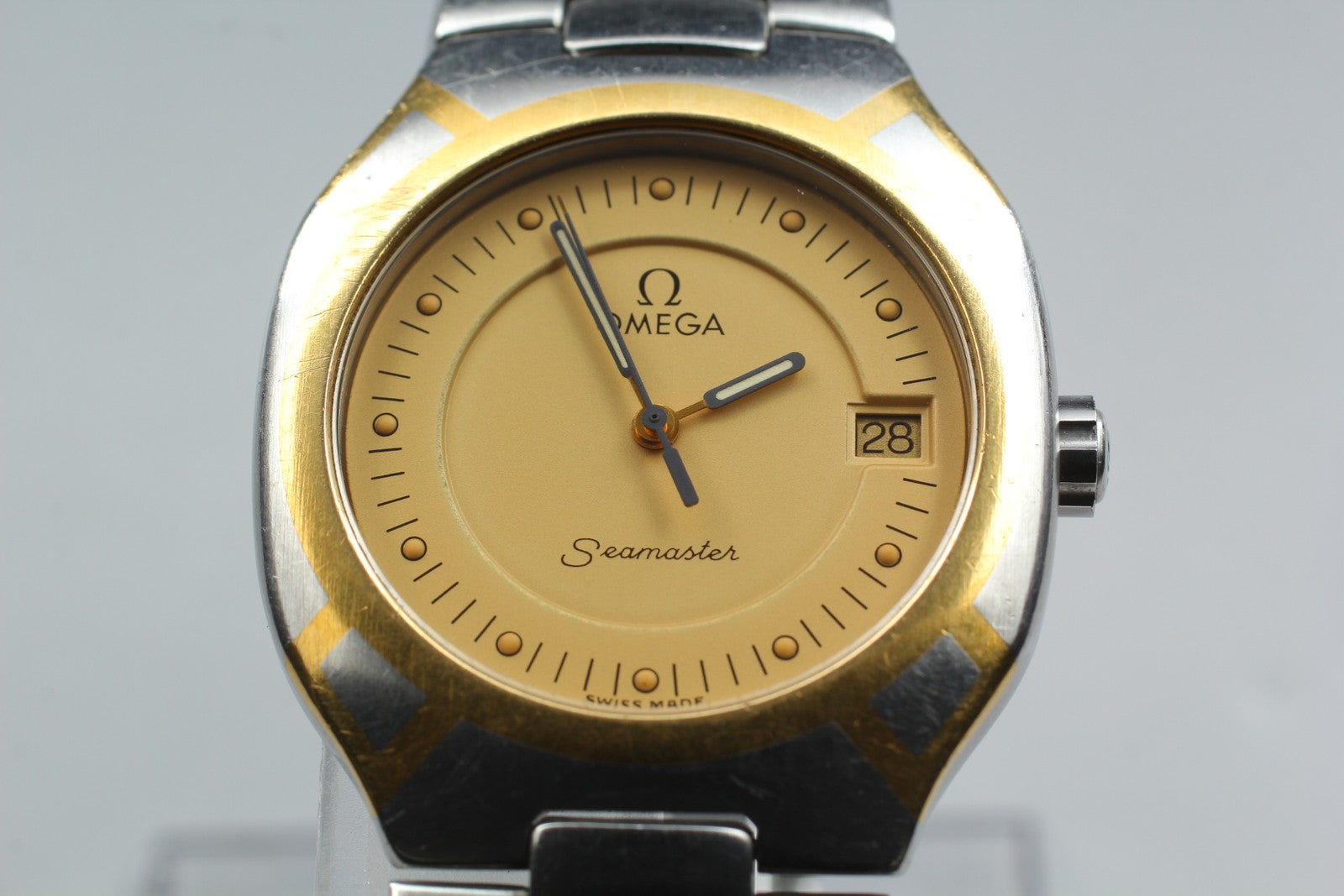 Vintage OMEGA Seamaster Polaris 396.1022 Cal.1441 31mm Quartz Men's Watch