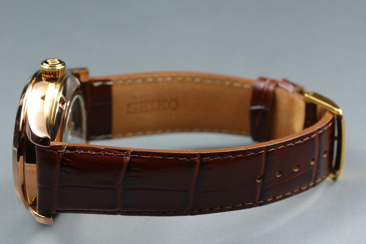 [Limited] SEIKO Presage 6R24-00J0 SARD014 Gold Brown AT Men's Watch JAPAN BOX