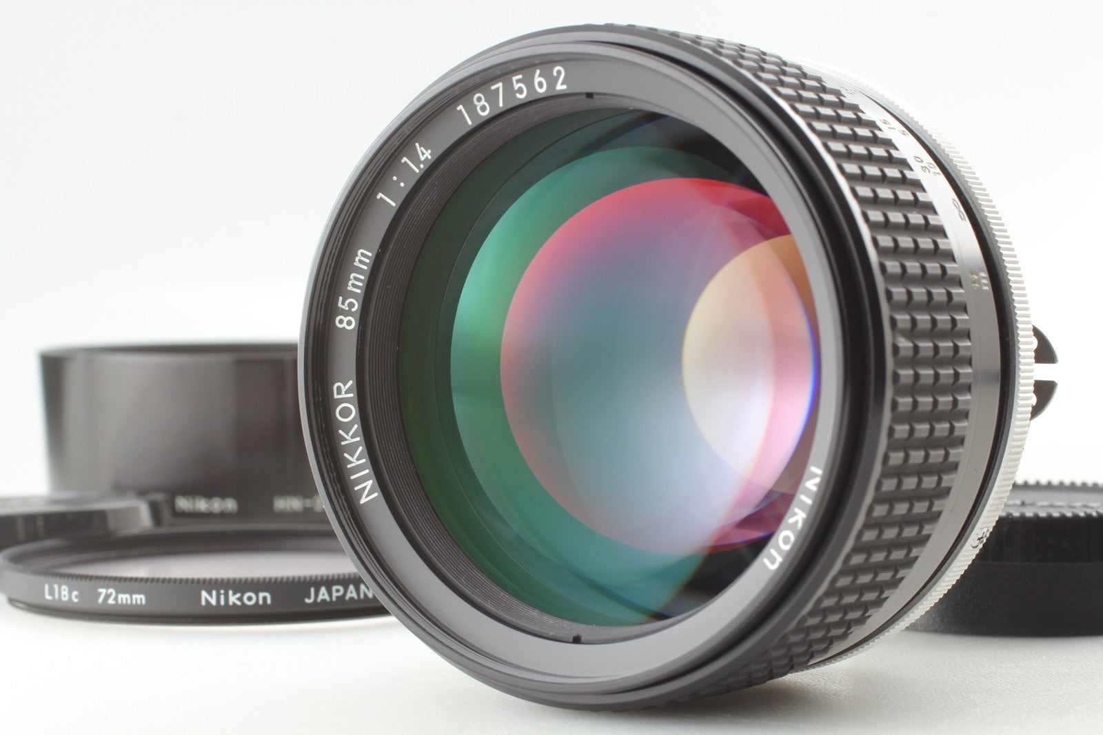 Pro Cleaned [MINT] SIC SN187xxx Nikon Ai-s Ais Nikkor 85mm f1.4 Lens JAPAN