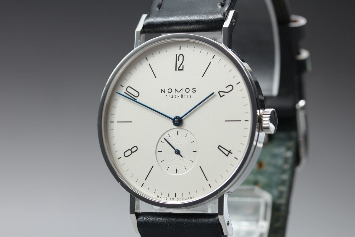 NOMOS GLASHÜTTE Tangente 38mm White Manual Winding Small Second Men’s Watch Box