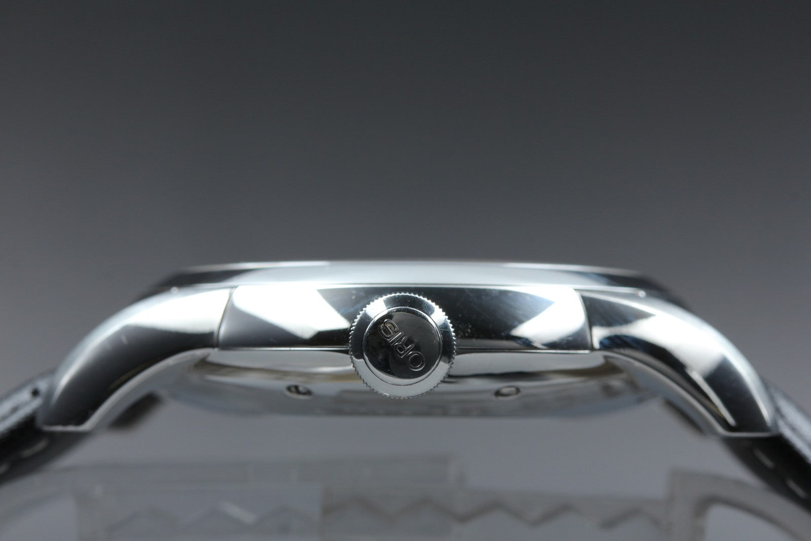 ORIS Artelier 7545 Silver Dial Automatic Small Second Men's Watch 44mm Exc+5 JP