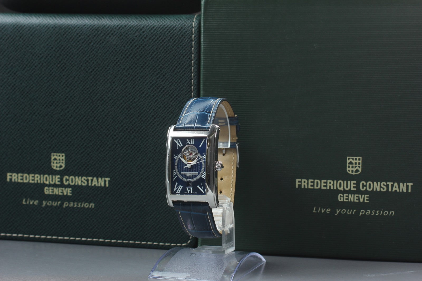 Limited [Exc+5 Box] FREDERIQUE CONSTANT FC-315NS4C26 Blue Automatic Men's Watch