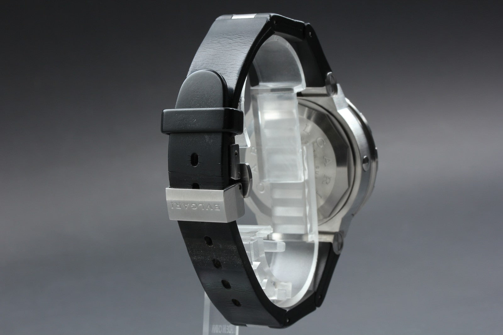 BVLGARI Diagono Professional Scuba SD42S Automatic Date Men's Watch From JAPAN