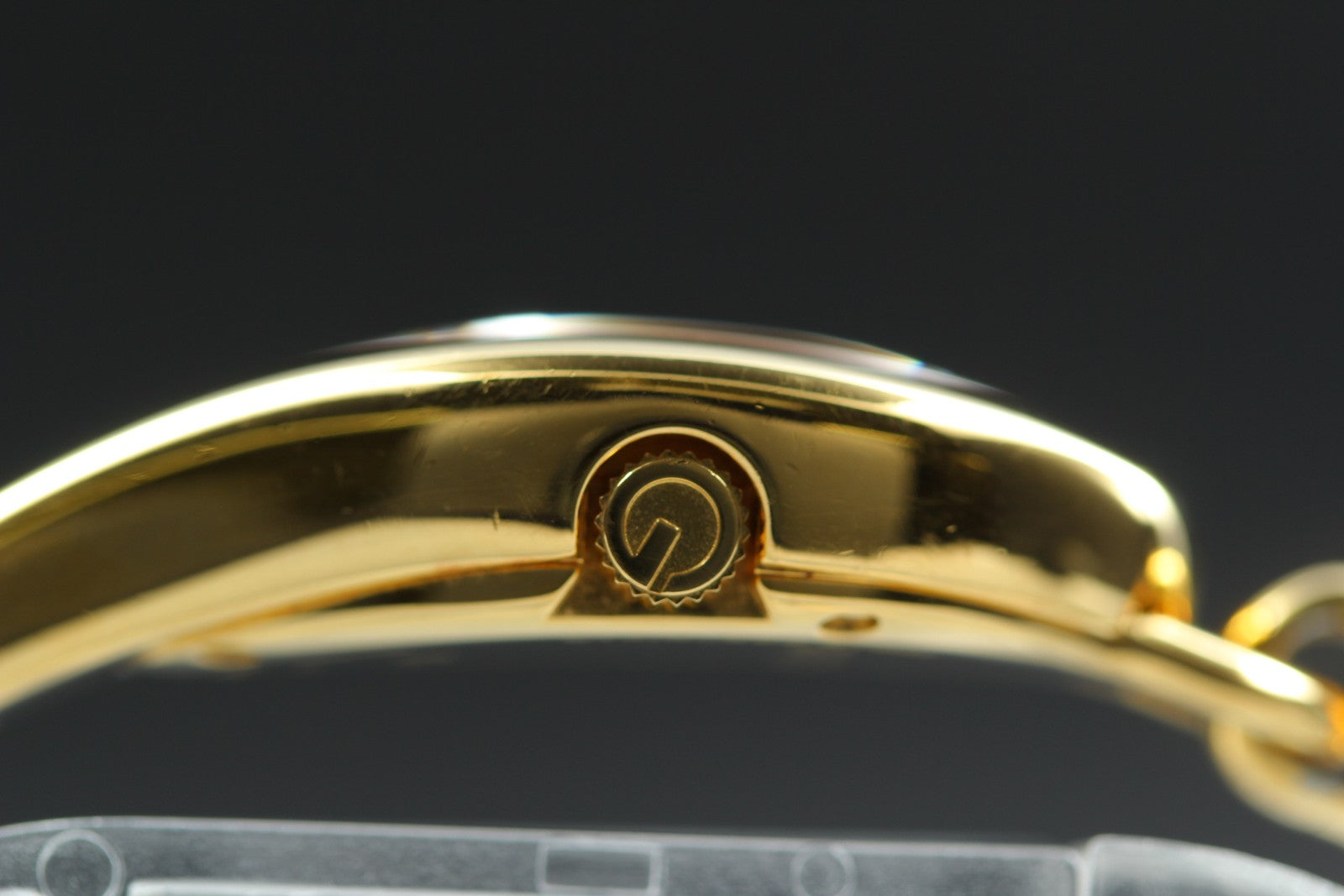 Gucci 103 Horsebit Gold Floral Dial 21 mm Bangle Woman's Quartz Watch