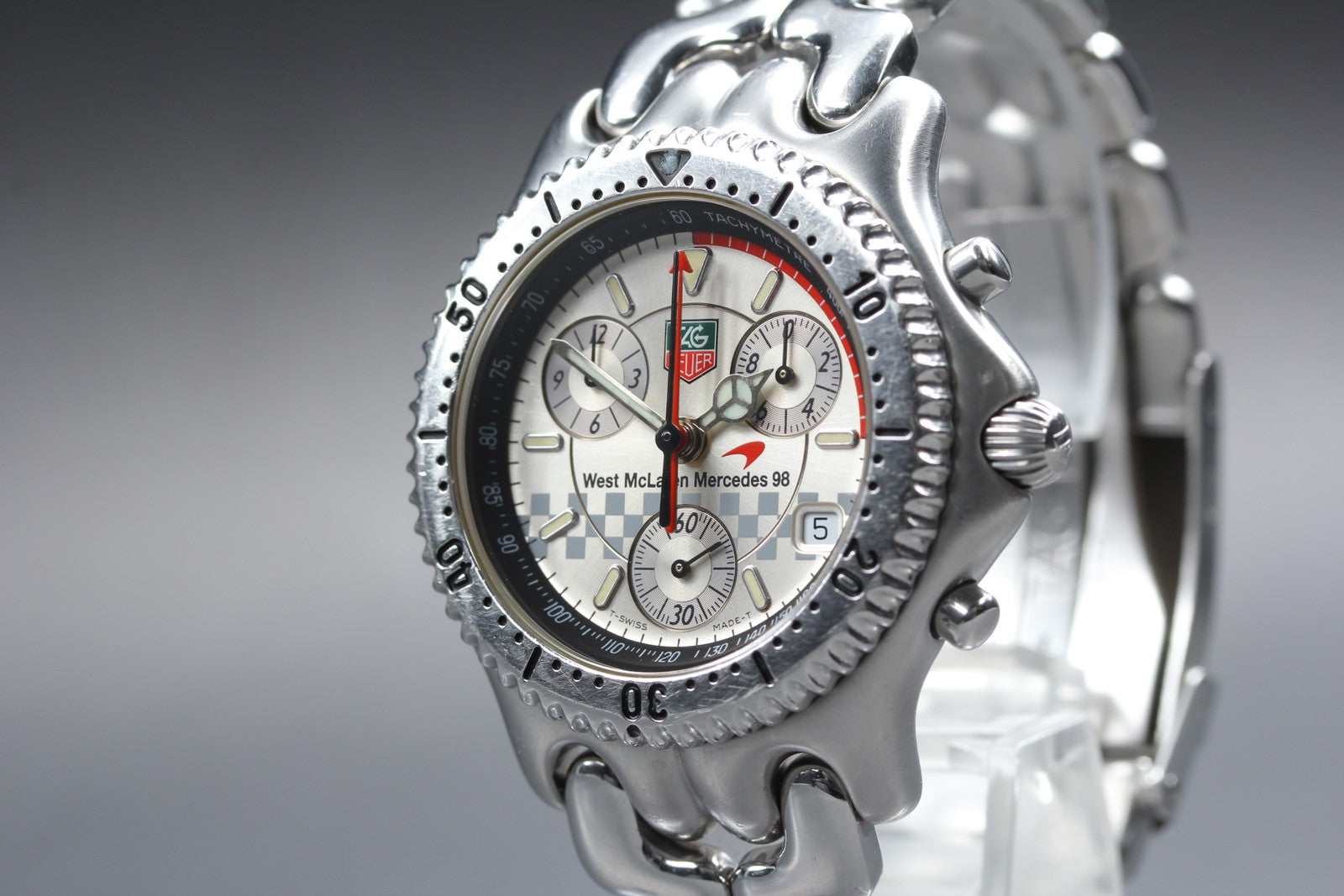 overhauled TAG HEUER CG1117 F1 McLaren Mercedes Limited Model Quartz Boy's Watch
