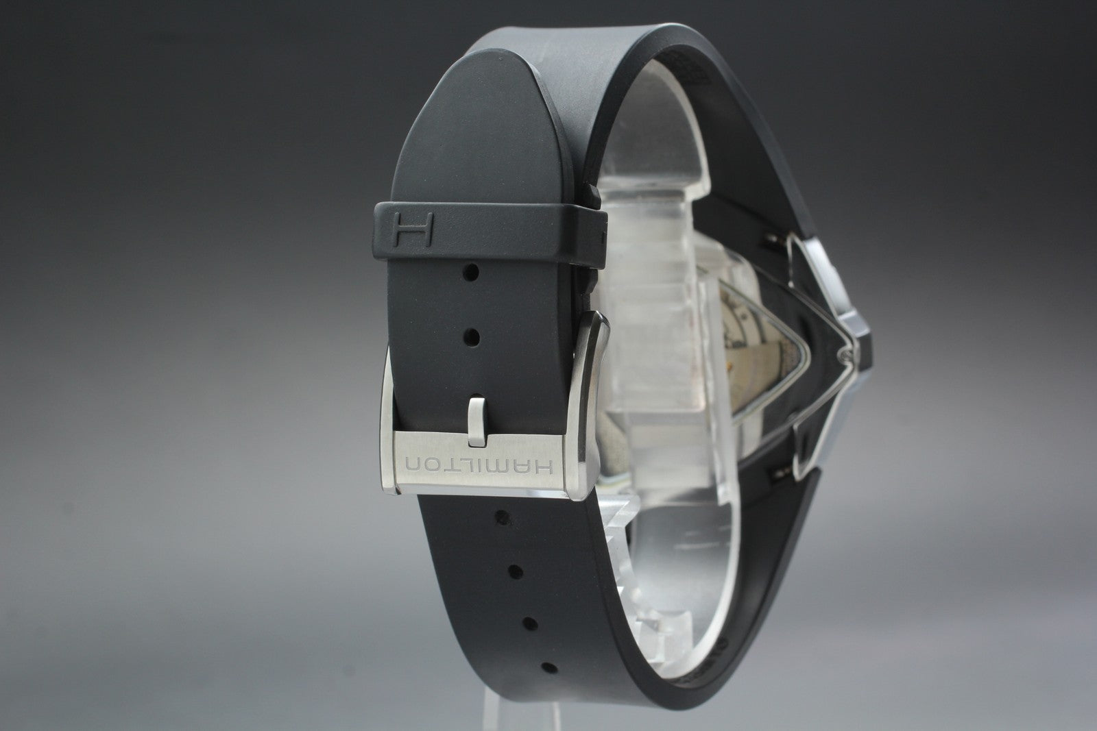 [Exc+5] HAMILTON Ventura XXL H246551 Black 45mm Automatic Men's Watch From JAPAN