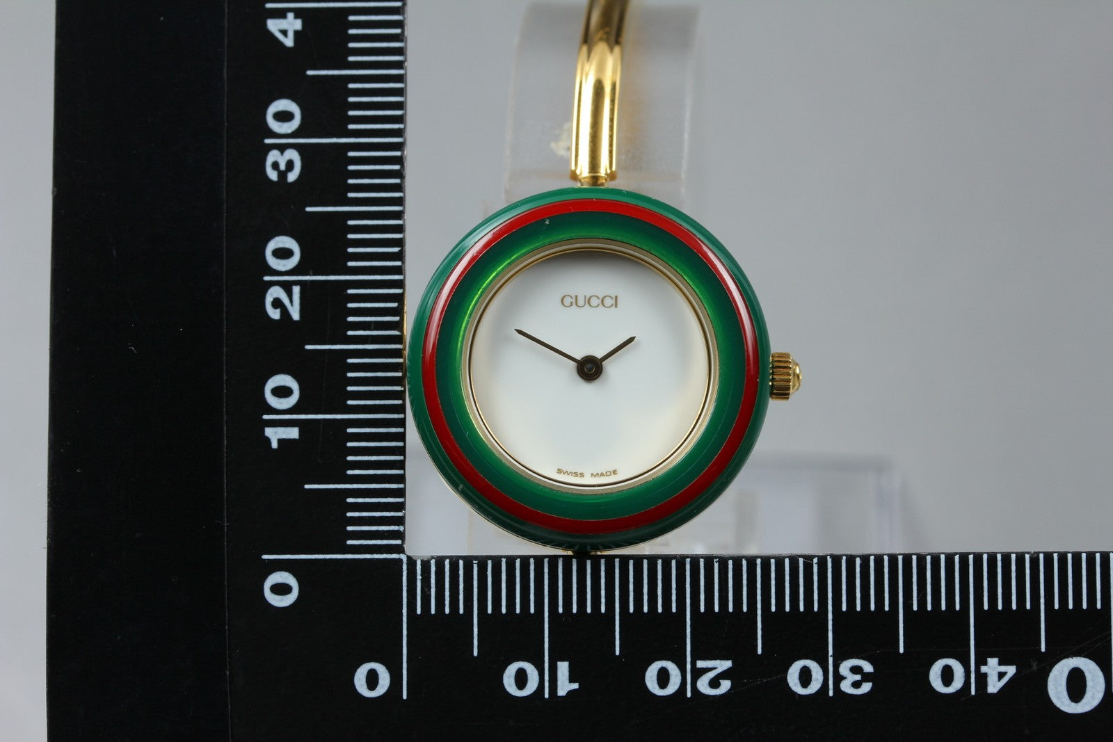 New Batt Gucci Change Bezel 11/12.2 12Color Quartz Women's Watch From JAPAN Box