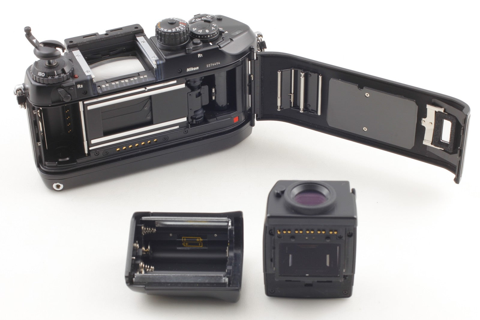 [Near MINT w/Strap] Nikon F4 SLR 35mm Film Camera DP-20 Body only From JAPAN