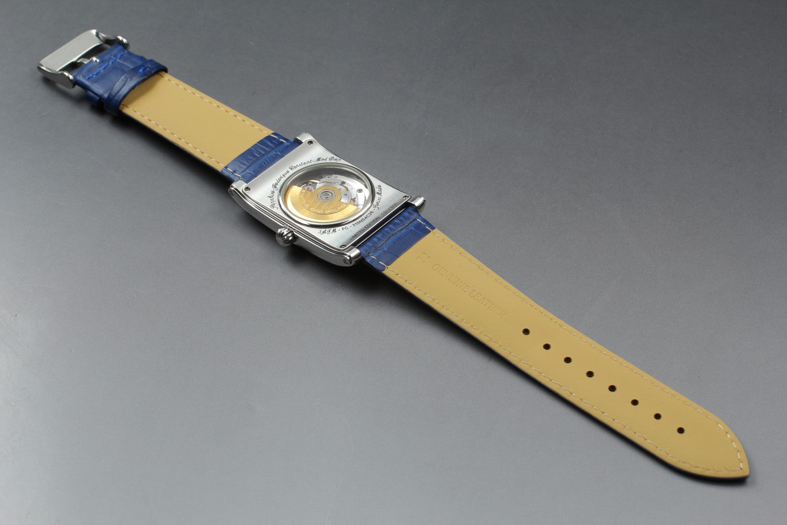 Limited [Exc+5 Box] FREDERIQUE CONSTANT FC-315NS4C26 Blue Automatic Men's Watch