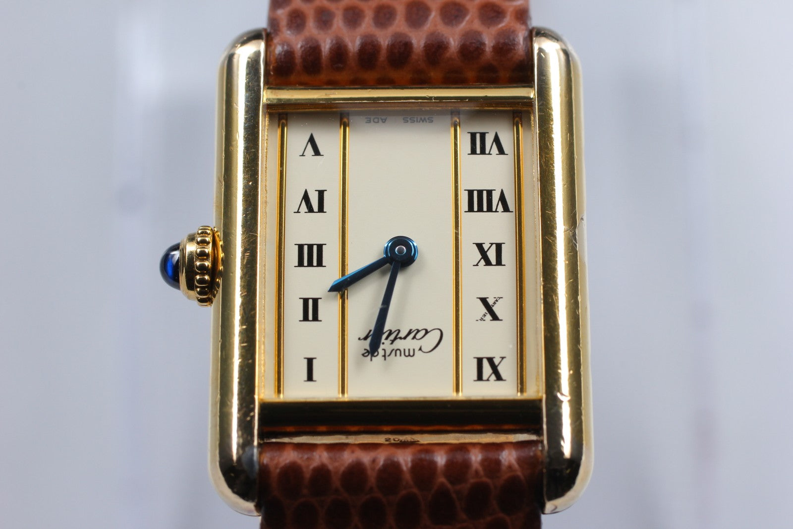 Vintage [Exc+5] Cartier Must de Cartier Tank 5057001 SM 20mm Women's Qz Watch