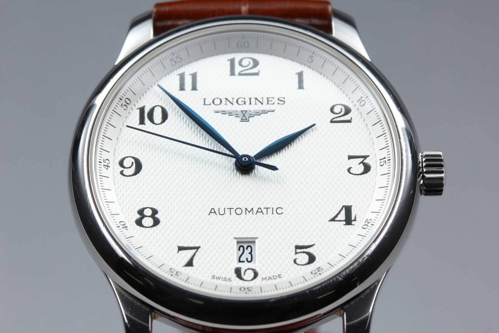 Longines Master Collection L2.628.4 Silver 37mm Automatic Men's Watch [w/Box]