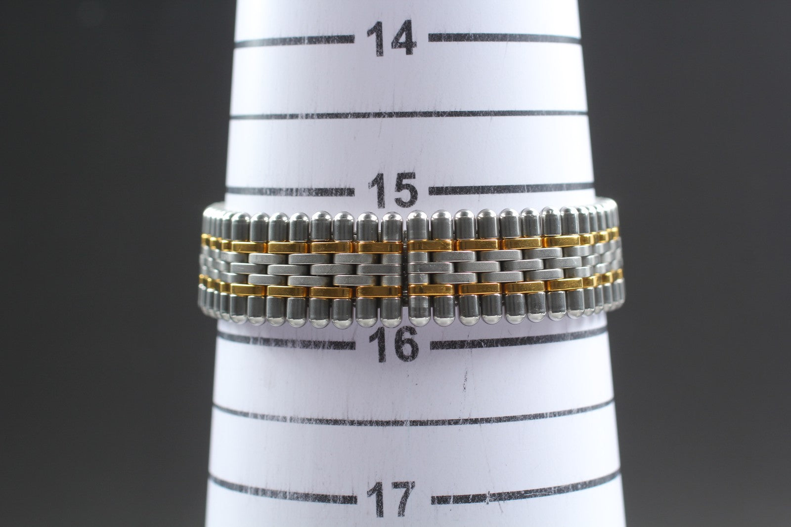 Vintage [Exc+5 Box] Cartier Must de Cartier 21 27mm Silver Gold Women's Qz Watch